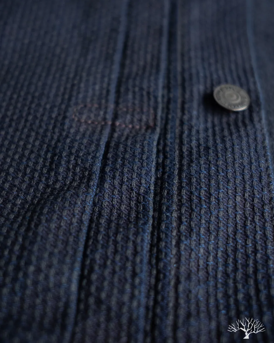 6220 Sashiko Type 2 Jacket - Indigo x Black