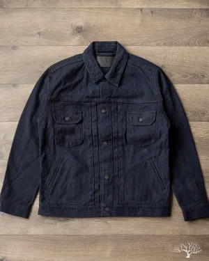 6220 Sashiko Type 2 Jacket - Indigo x Black