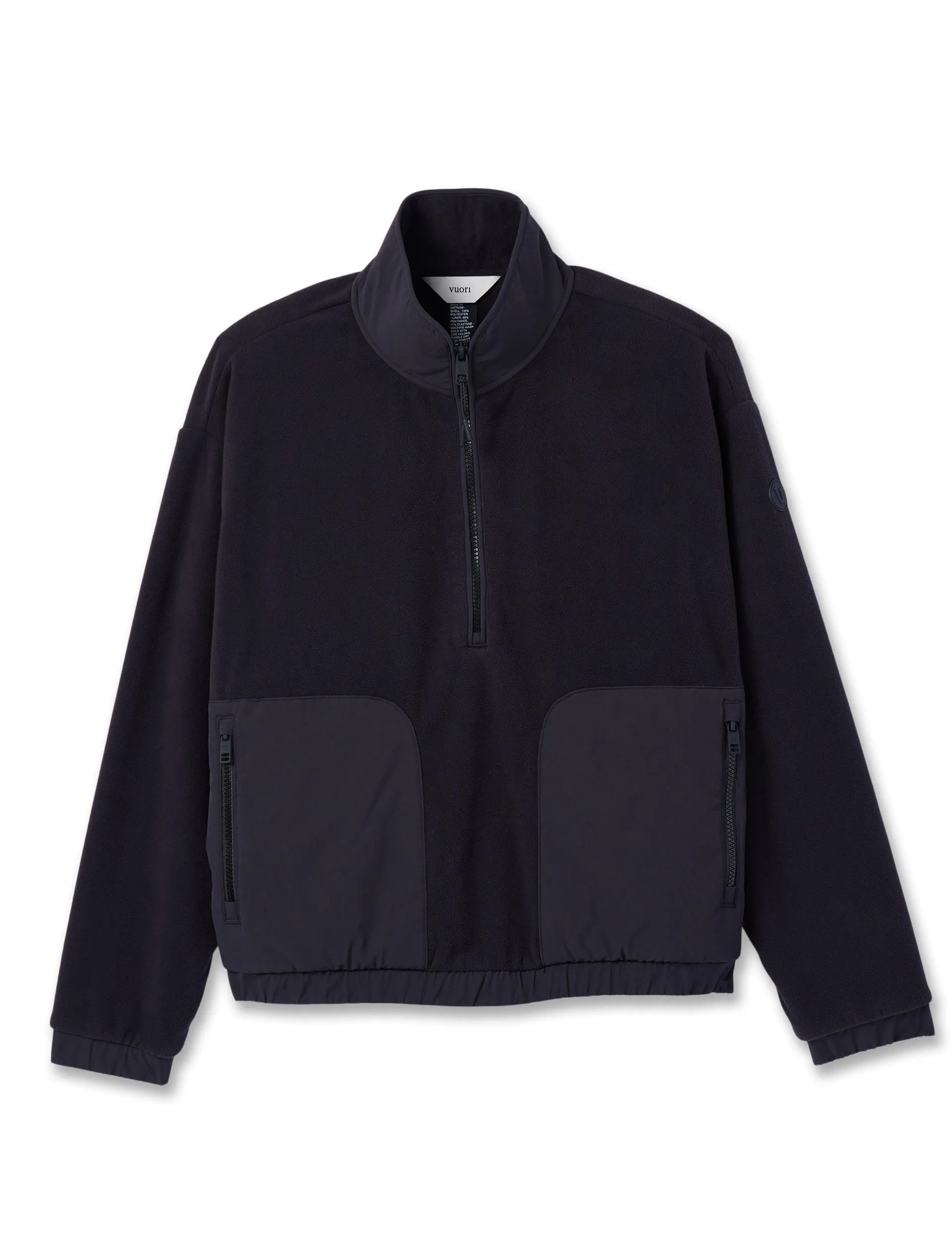 Aspen Half Zip - Black
