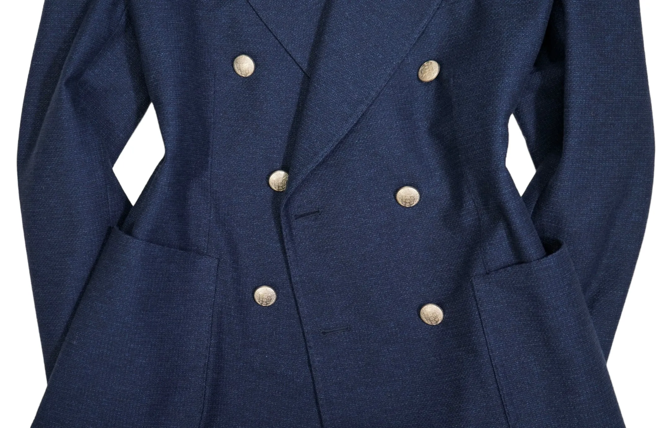 Barba Napoli - Matte Navy DB. Blazer 48