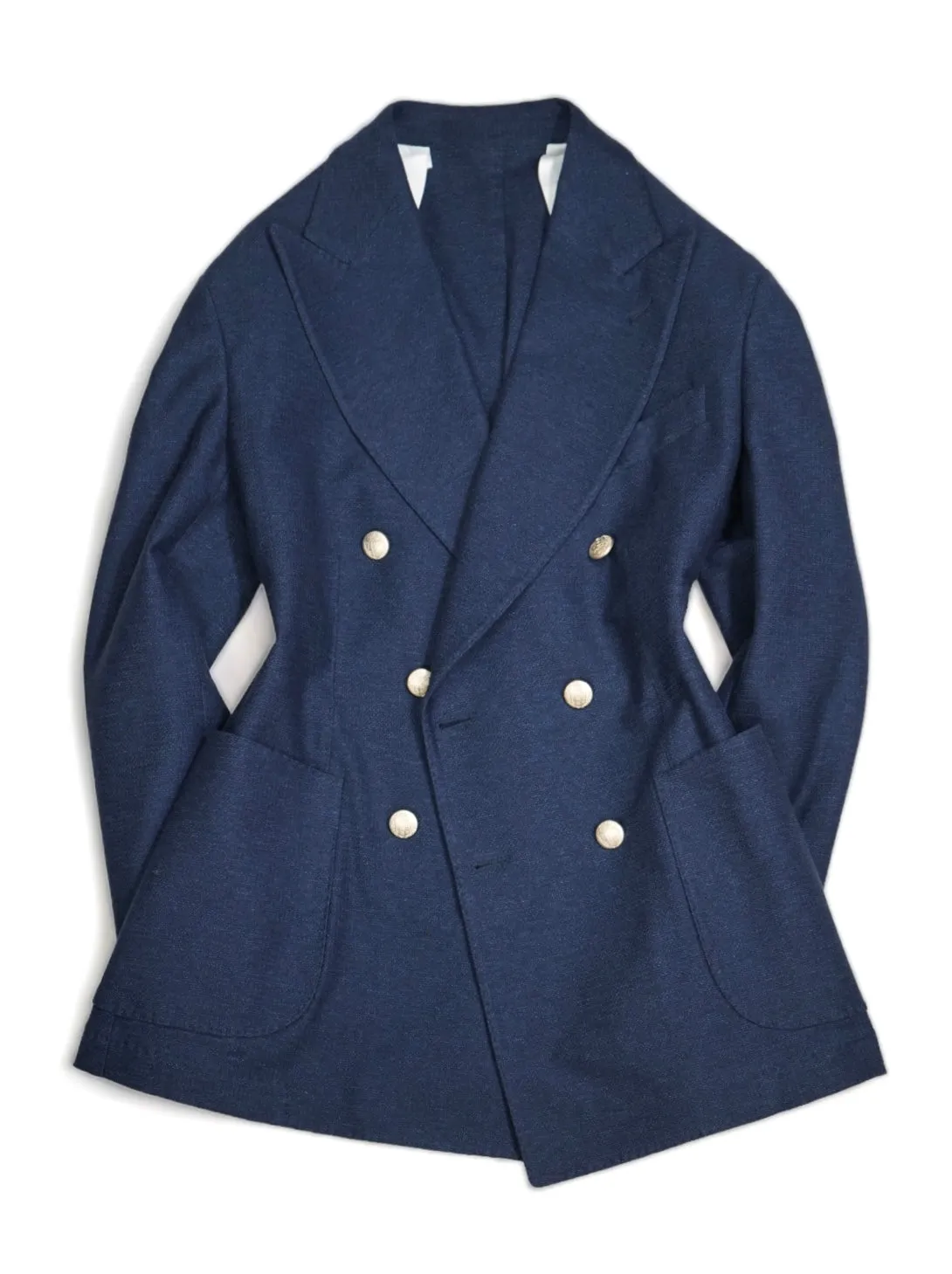 Barba Napoli - Matte Navy DB. Blazer 48