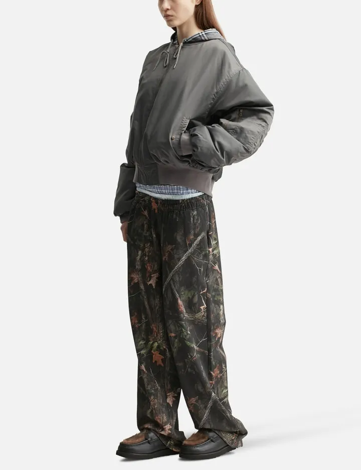Bomber W Plaid Hood