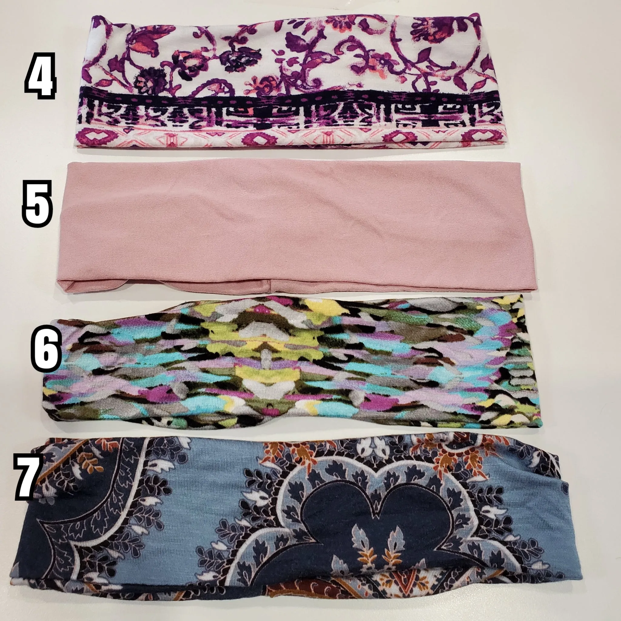 Bowkay Flat Headbands: Many Styles