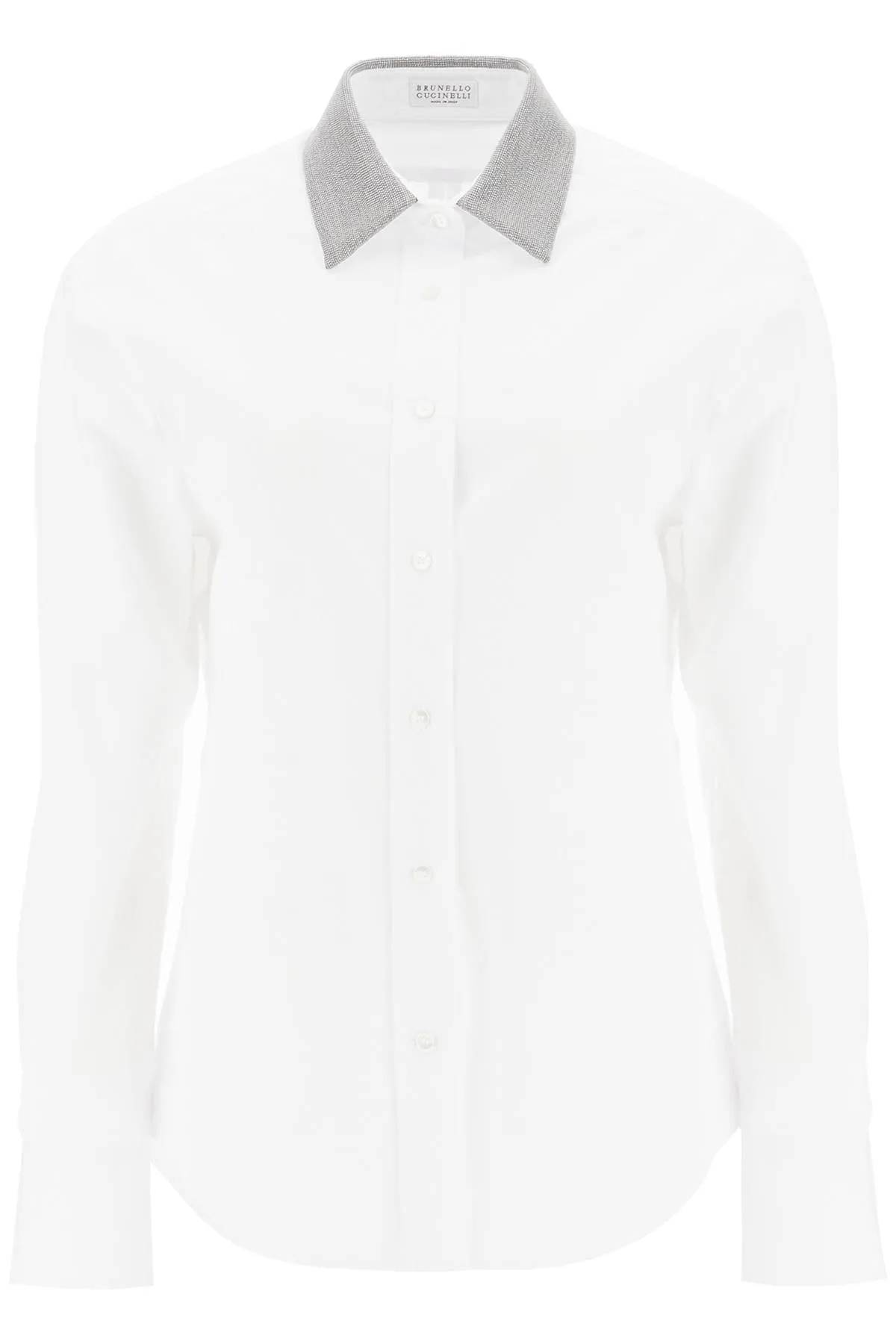 BRUNELLO CUCINELLI "shirt with beaded collar