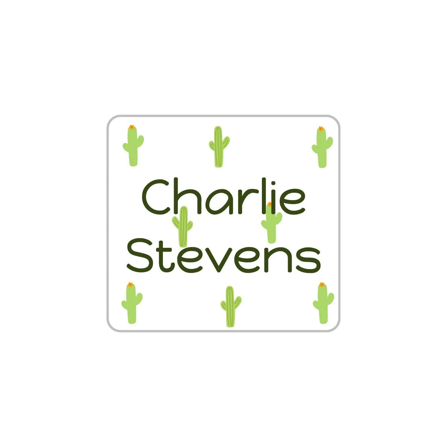 Cactus Clothing Labels