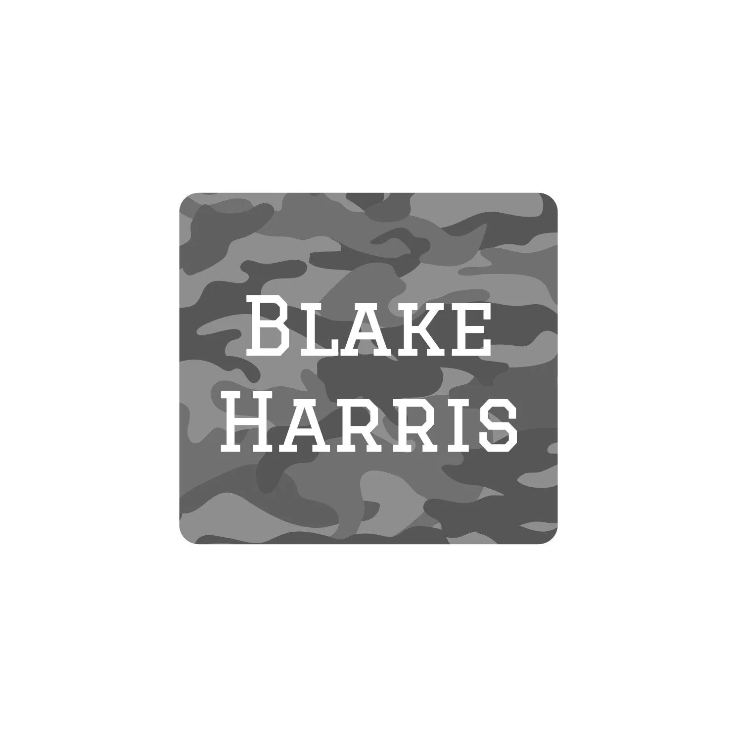 Camo Clothing Labels