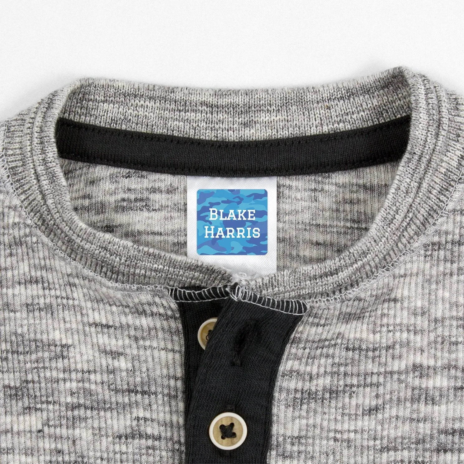 Camo Clothing Labels