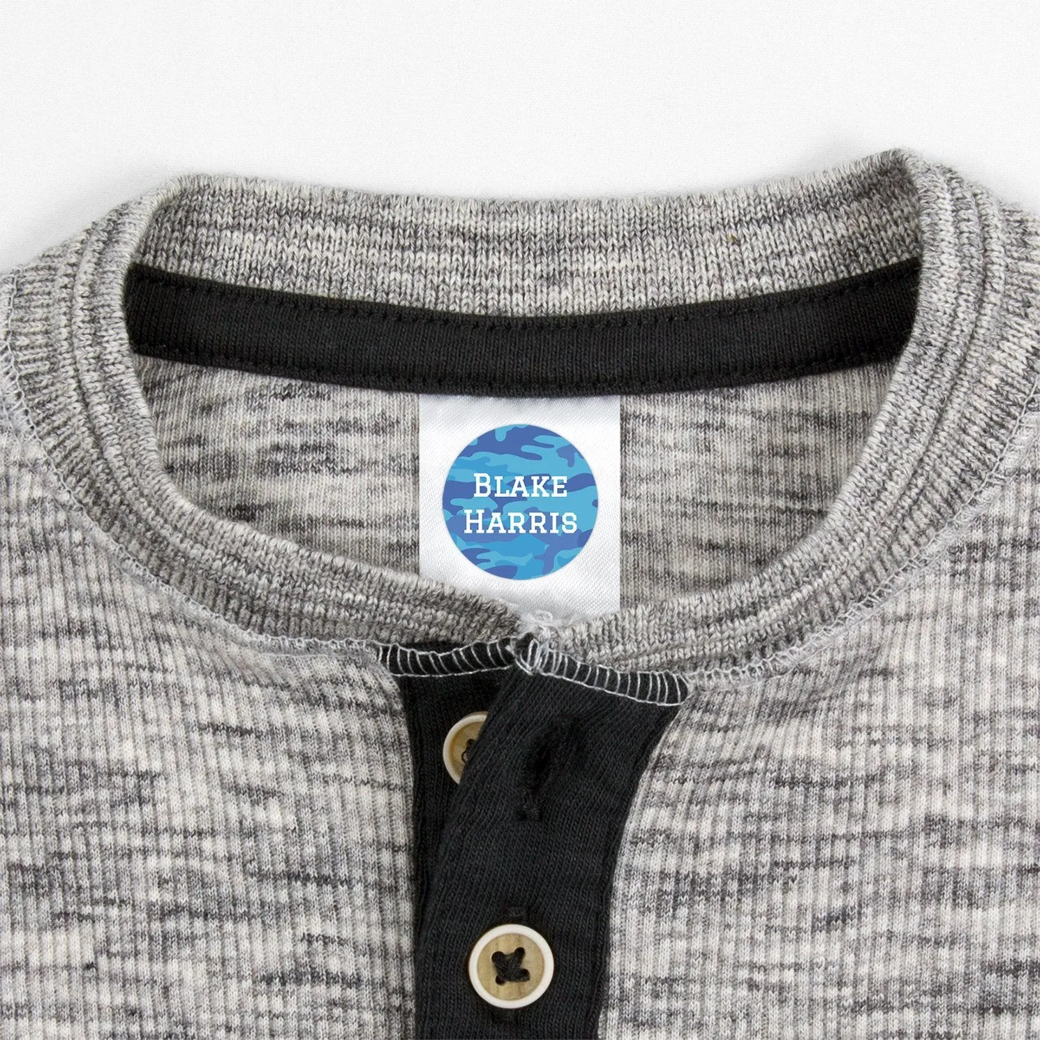 Camo Clothing Labels