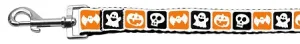 Classic Halloween Nylon Dog Leash 5-8 Inch Wide 6ft Long
