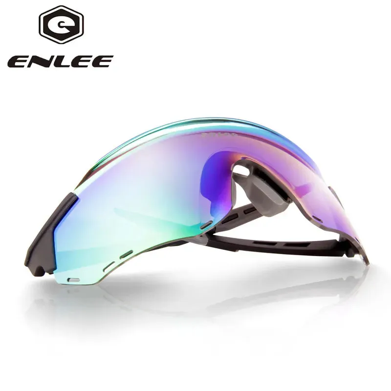 ENLEE Cycling Glasses Outdoor Sports Fashion Polarized Sunglasses Windproof And Universal Sunglasses For Men And Women Bicycle