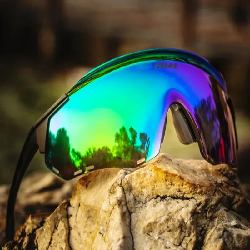 ENLEE Cycling Glasses Outdoor Sports Fashion Polarized Sunglasses Windproof And Universal Sunglasses For Men And Women Bicycle