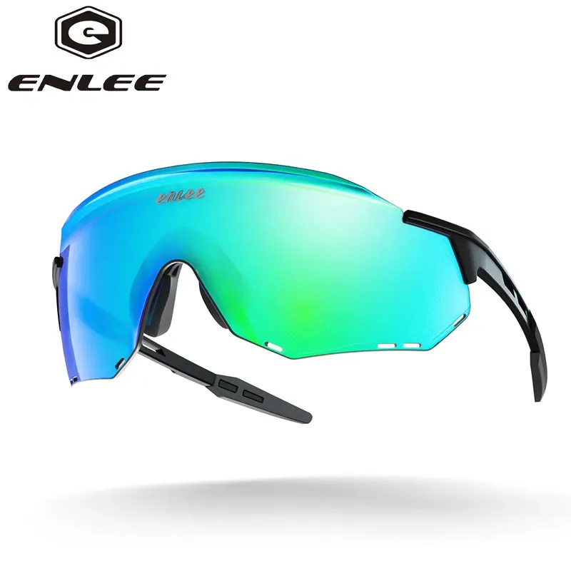 ENLEE Cycling Glasses Outdoor Sports Fashion Polarized Sunglasses Windproof And Universal Sunglasses For Men And Women Bicycle