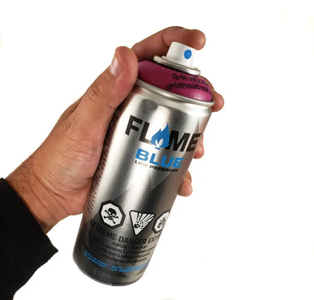 Flame Blue Low Pressure Spray Paint set of 12 Main Colors