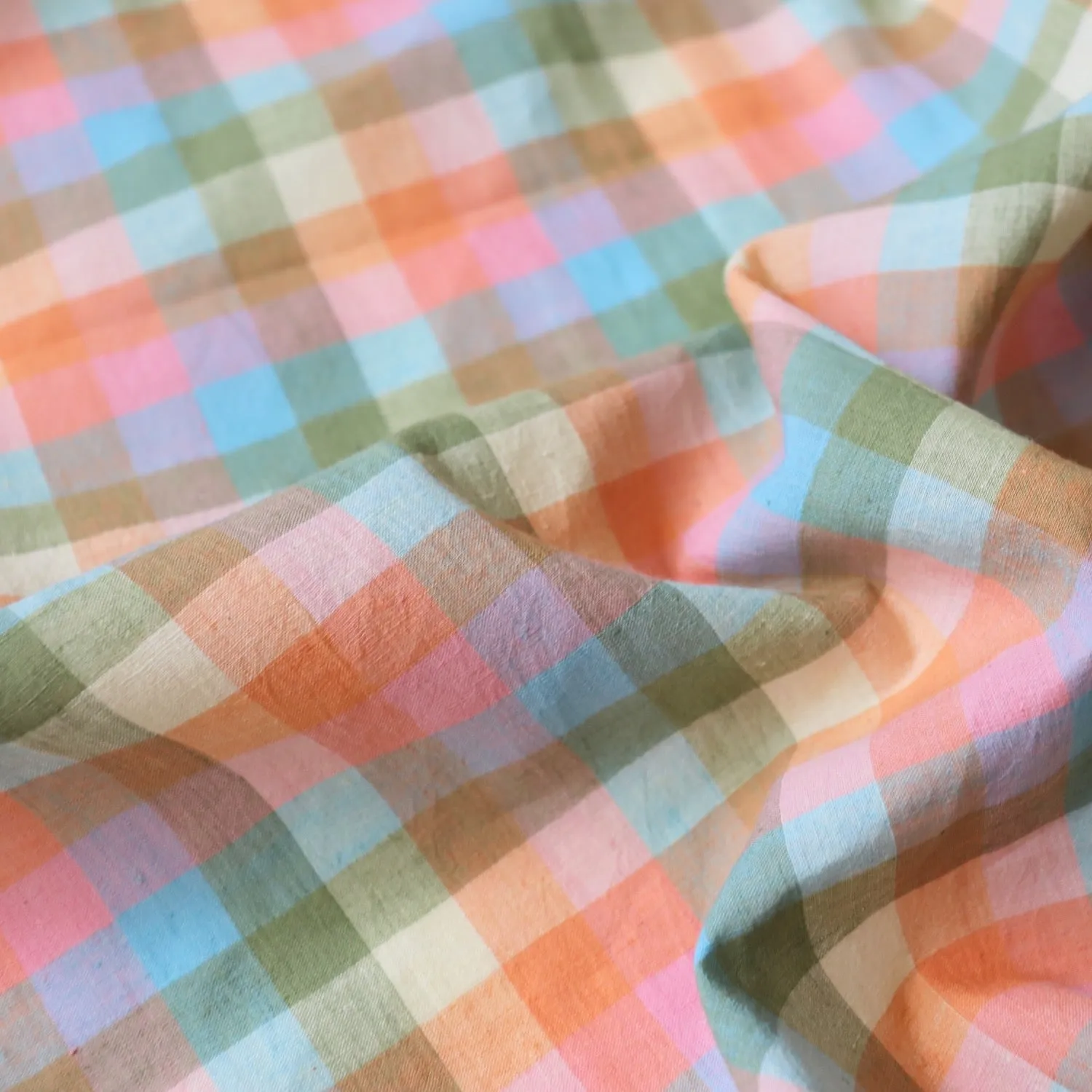 Fresh Check Handloom Cotton