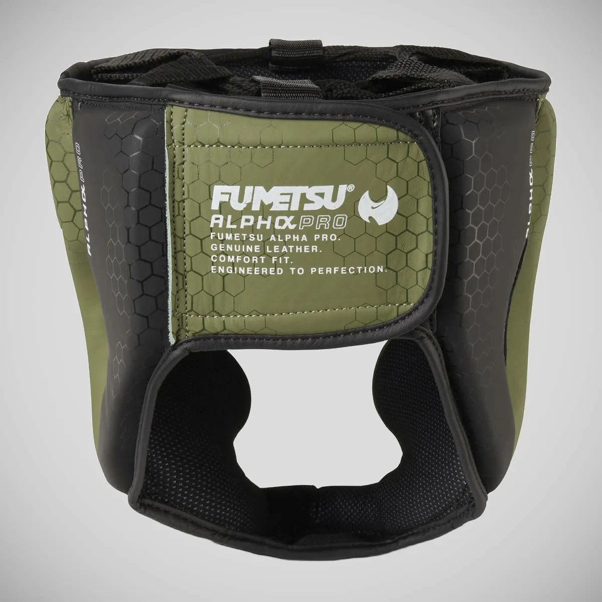 Fumetsu Alpha Pro Head Guard Olive Green/Black