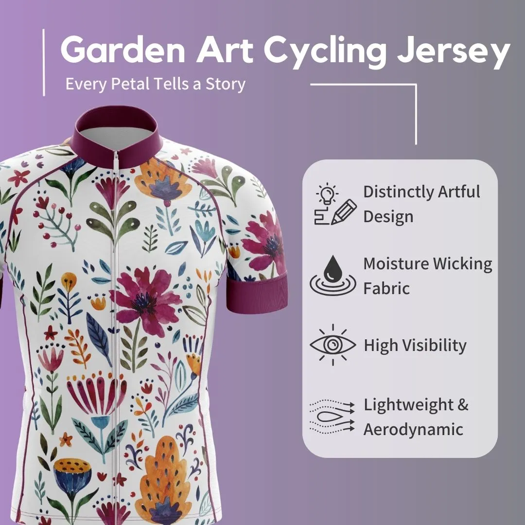 Garden Art | Men's Short Sleeve Cycling Set