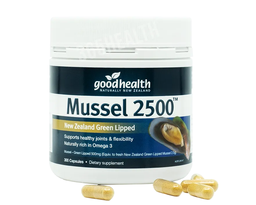 Green Lipped Mussel 2500 300capsules