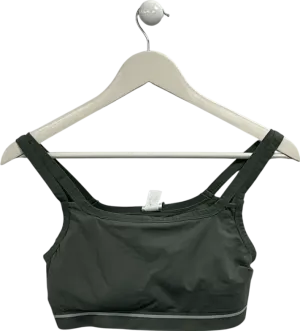 gymshark Green Contrast Seamless Sports Bra UK XL