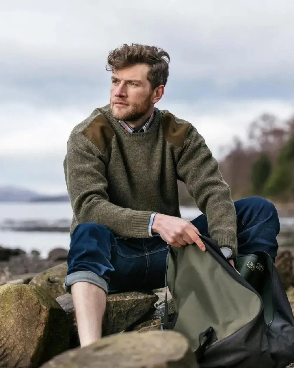 Hoggs of Fife Melrose Hunting Pullover