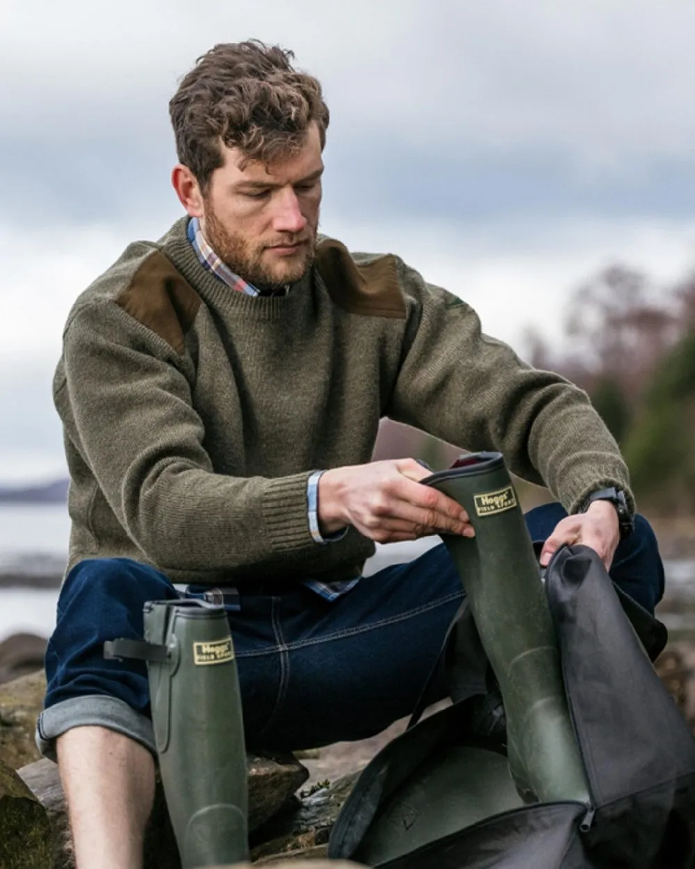 Hoggs of Fife Melrose Hunting Pullover