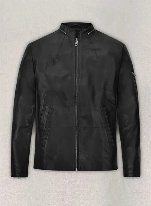Ian Somerhalder Leather Jacket Men Celebrity Jacket