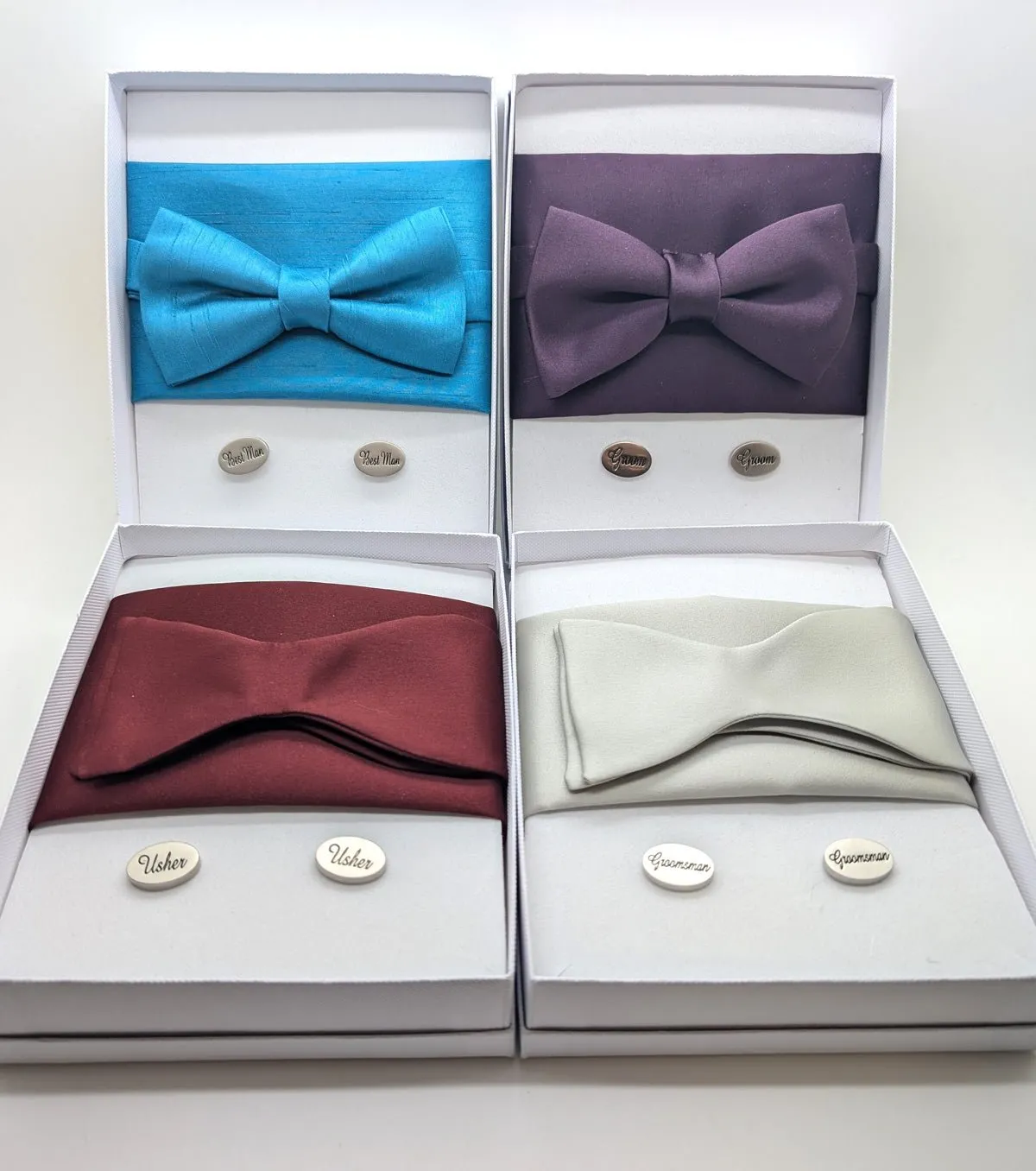 Lava Red Bow Tie
