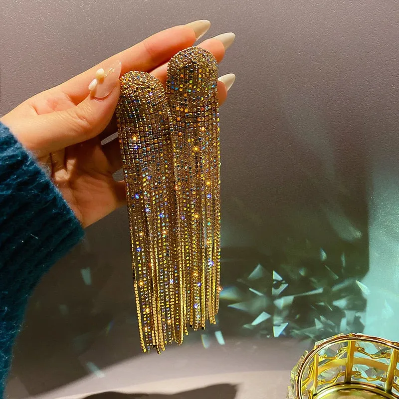 Laylin Rhinestone Earrings
