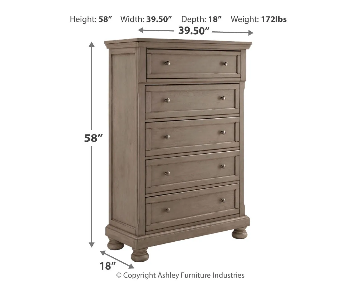 Lettner Queen Panel Bed with Mirrored Dresser, Chest and Nightstand