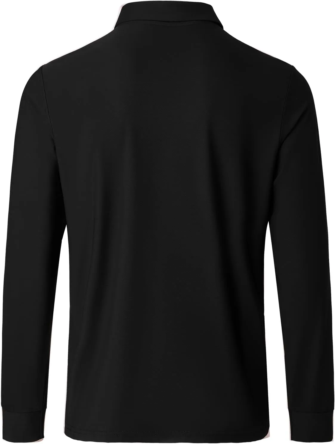 M MOTEEPI Polo for Men Long Sleeve Sun Protection Golf Shirts with Collar UPF 50  Performance Collared Fall Shirts Tennis