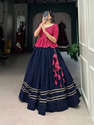 Make Your  Look Flawless with Cotton Lehenga Choli