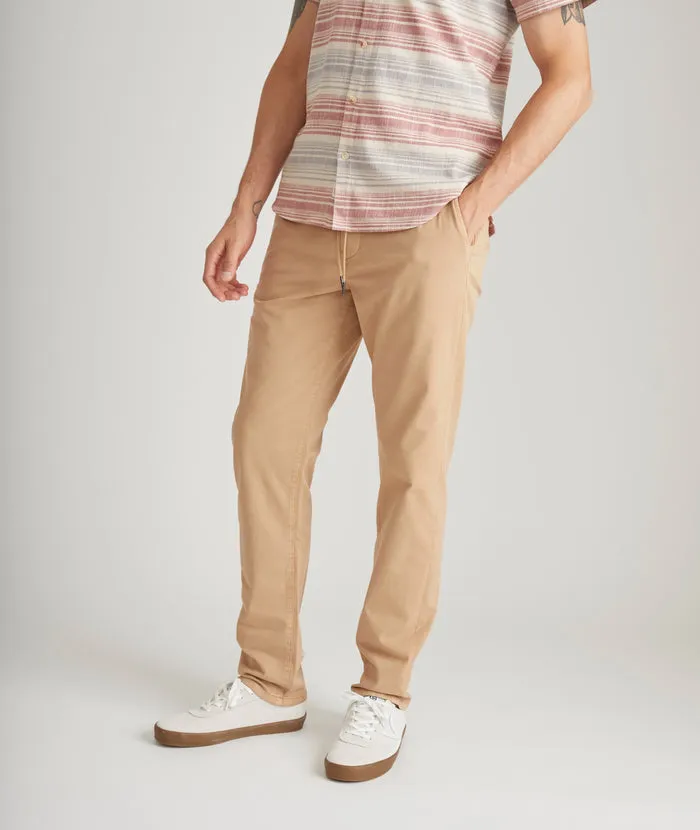 Marine Layer Saturday Pant - Slim Fit-faded khaki