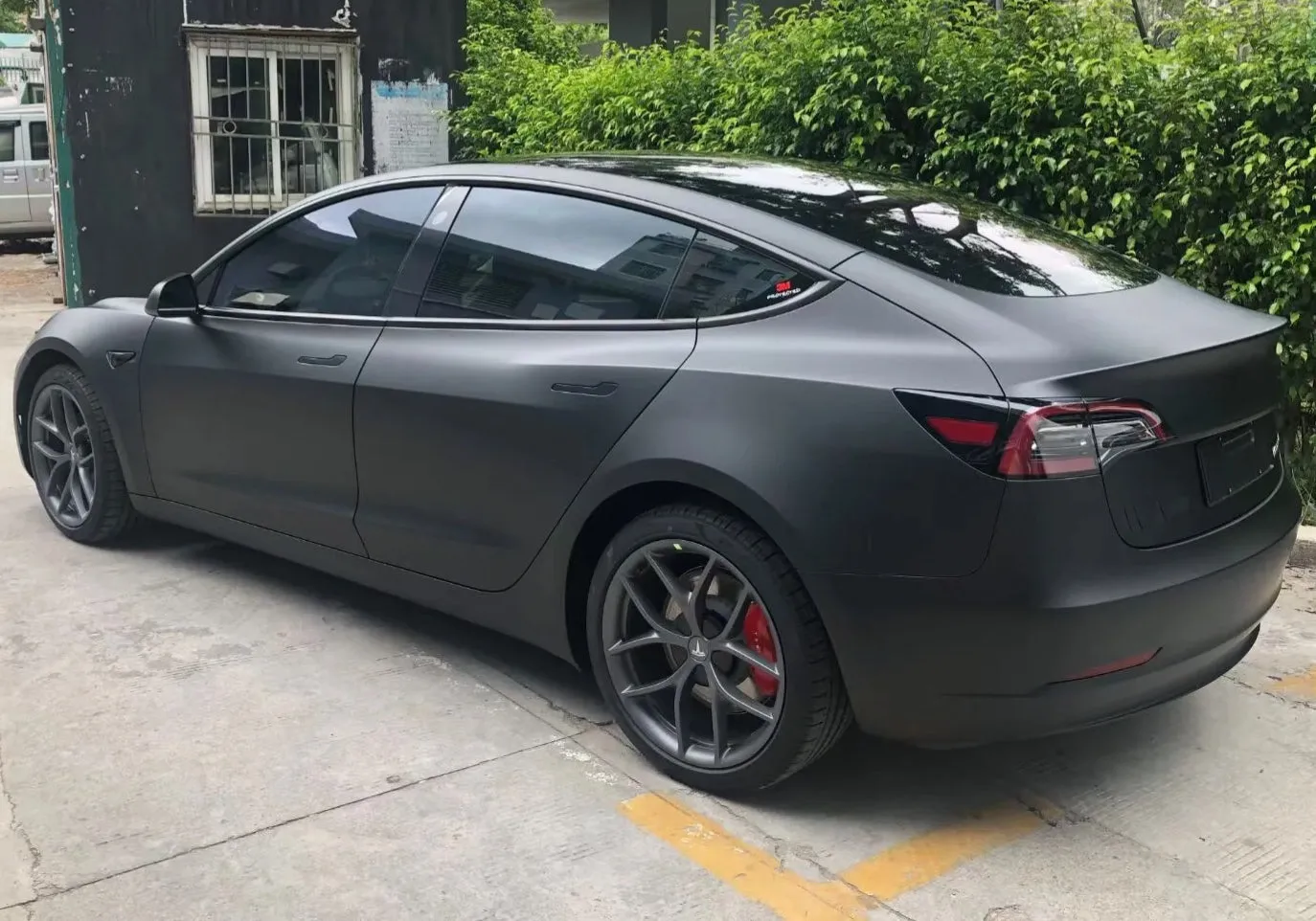 Matte Black Vinyl Wrap