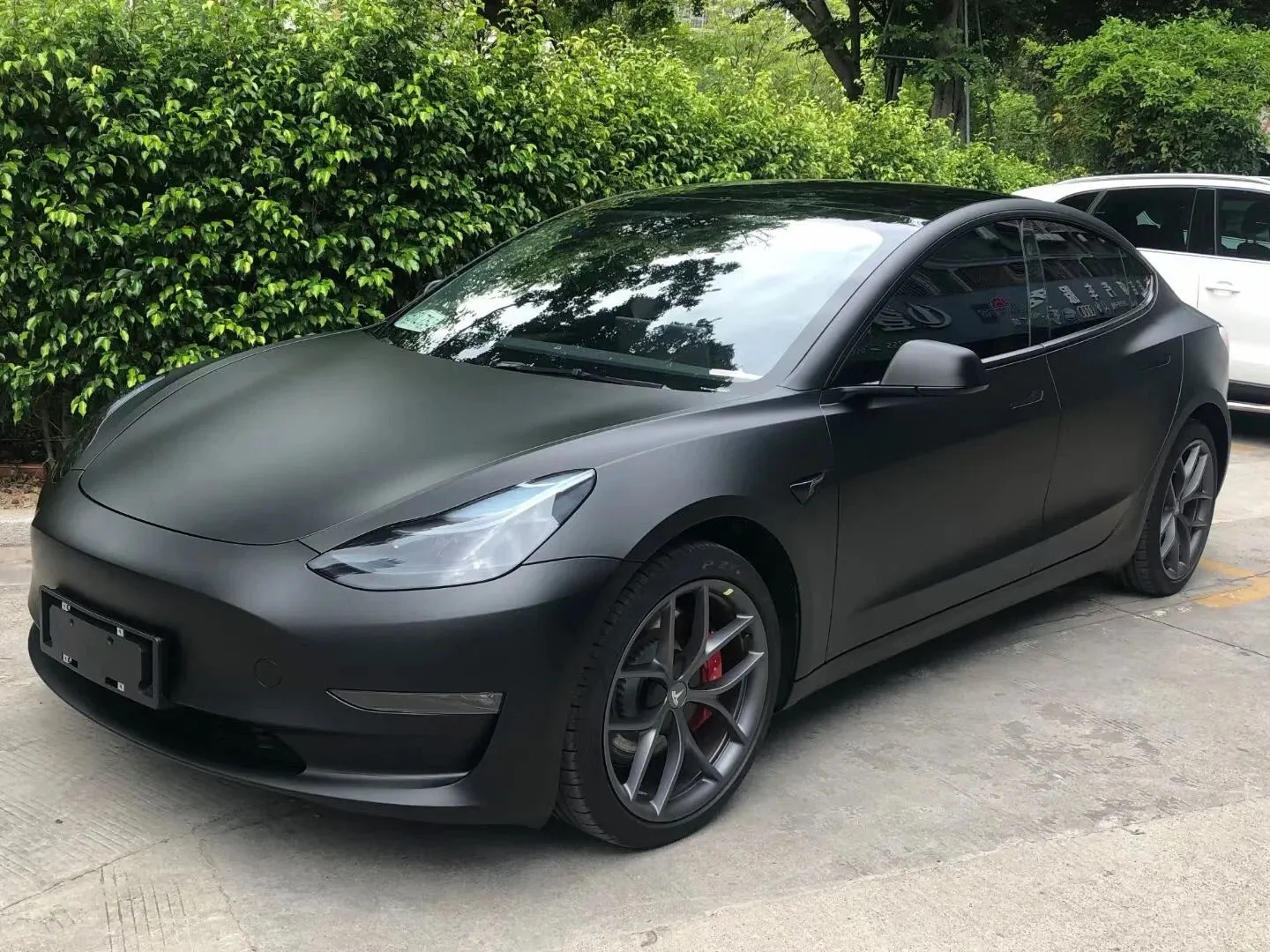 Matte Black Vinyl Wrap