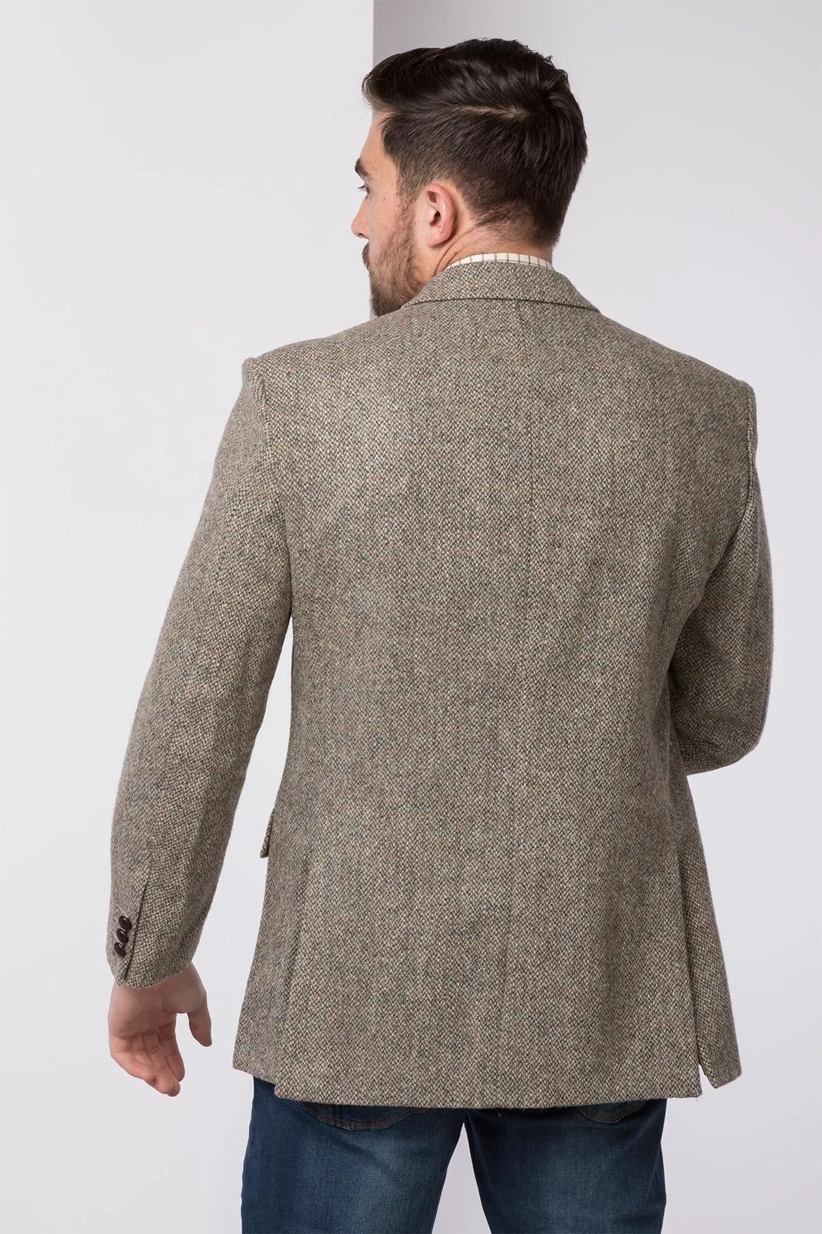 Men's Harris Tweed Jacket - Barva