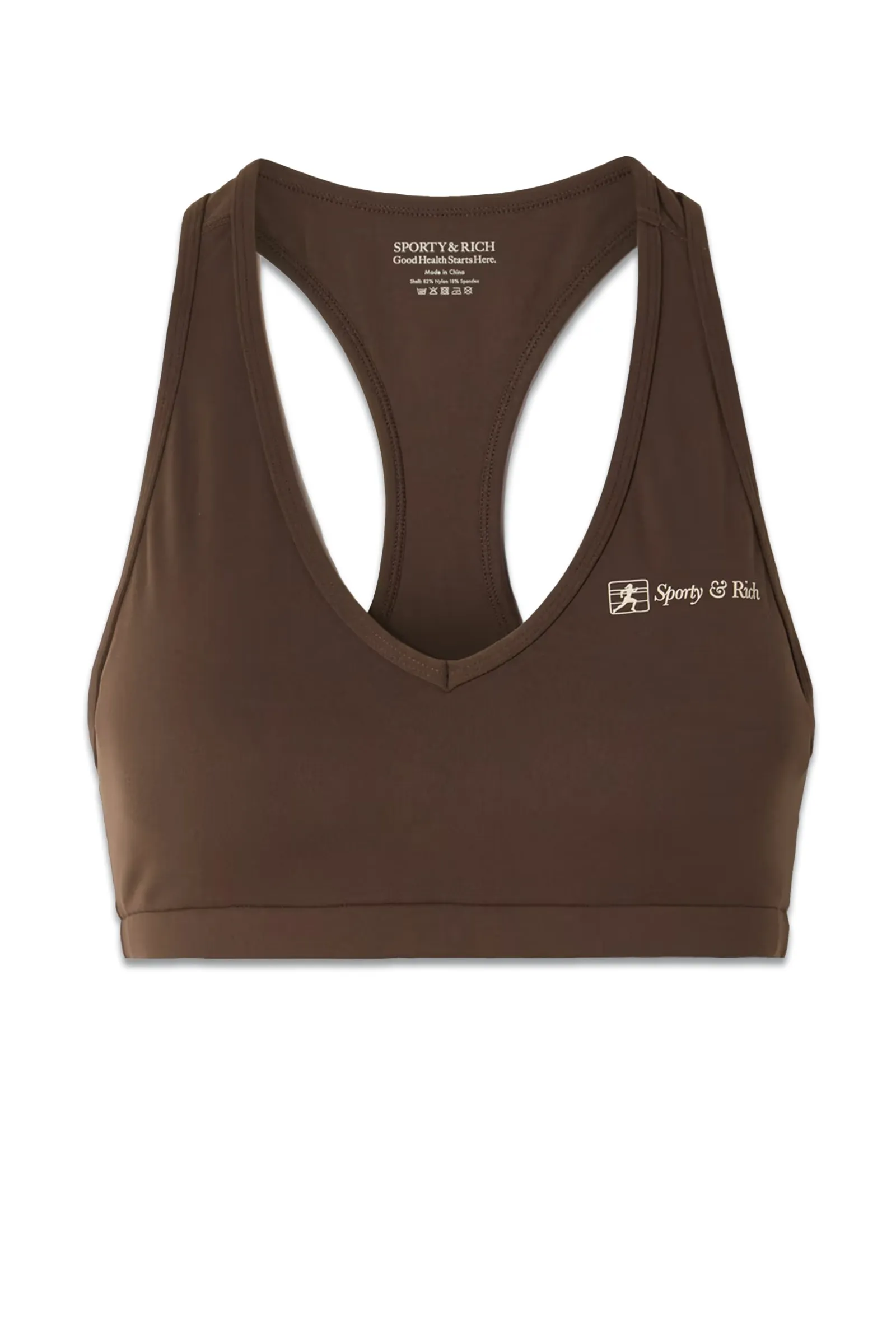 Printed Stretch Sports Bra
