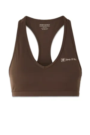 Printed Stretch Sports Bra