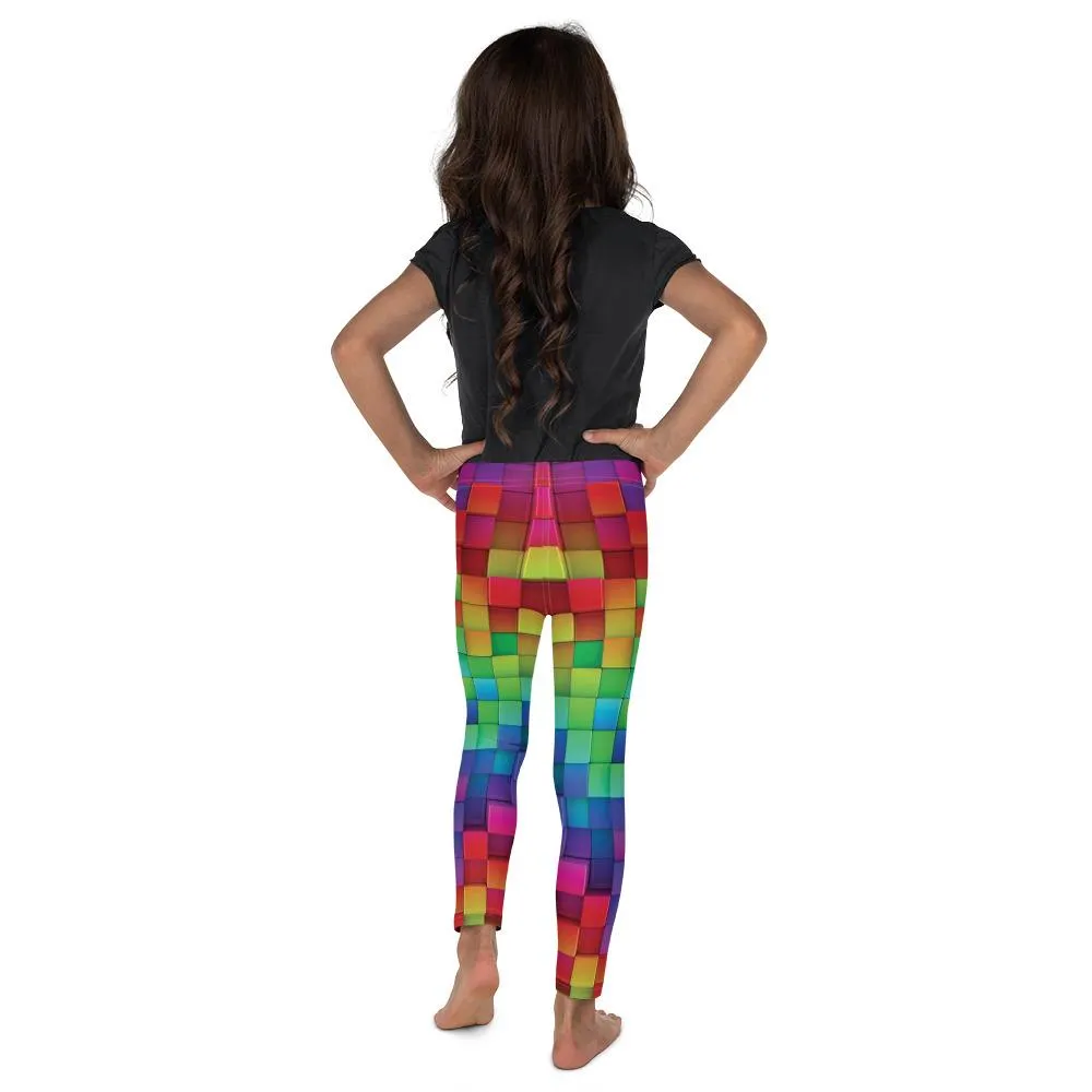Rainbow Block Kid's Leggings