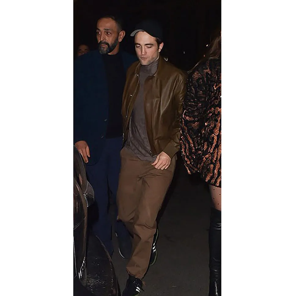 Robert Pattinson Real Leather Jacket Tan