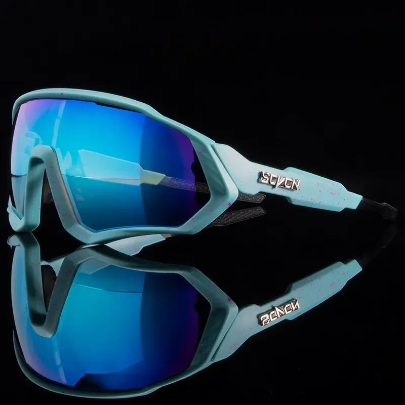SCVCN  UV400 Sport Cycling Glasses Road Sunglasses Bicycle Eyewear Mountain Bike MTB Cycl Goggles running glasses