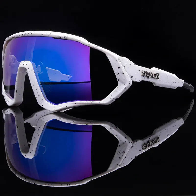 SCVCN  UV400 Sport Cycling Glasses Road Sunglasses Bicycle Eyewear Mountain Bike MTB Cycl Goggles running glasses