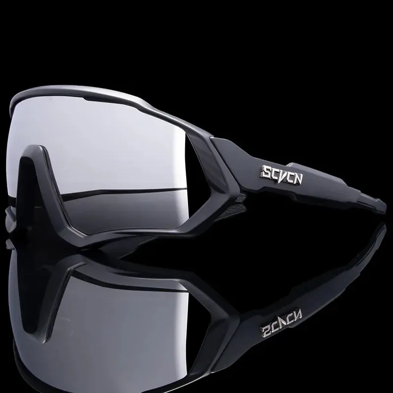SCVCN  UV400 Sport Cycling Glasses Road Sunglasses Bicycle Eyewear Mountain Bike MTB Cycl Goggles running glasses