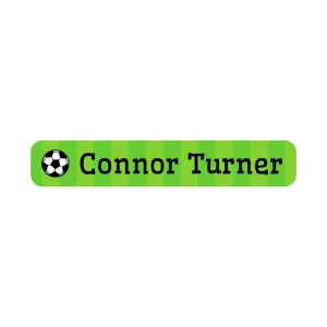 Soccer Iron-On Clothing Labels