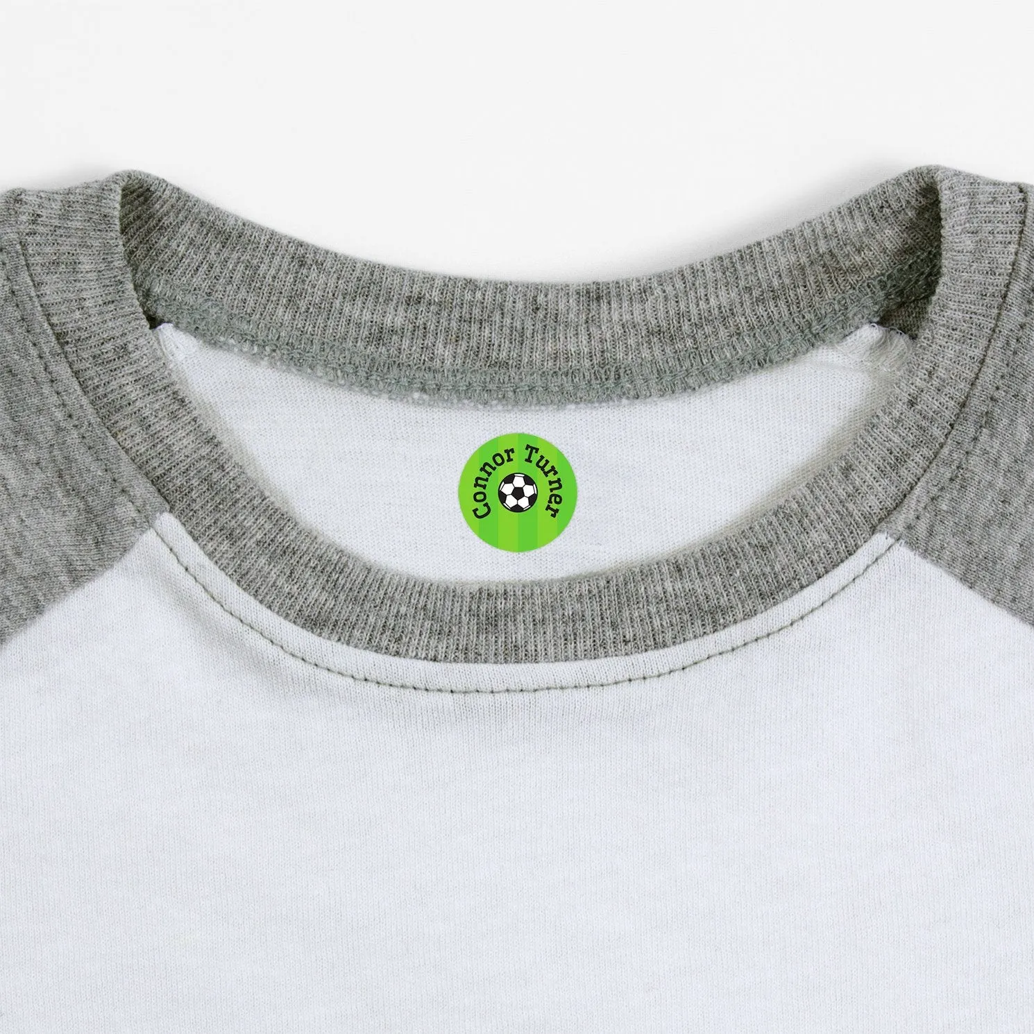 Soccer Iron-On Clothing Labels