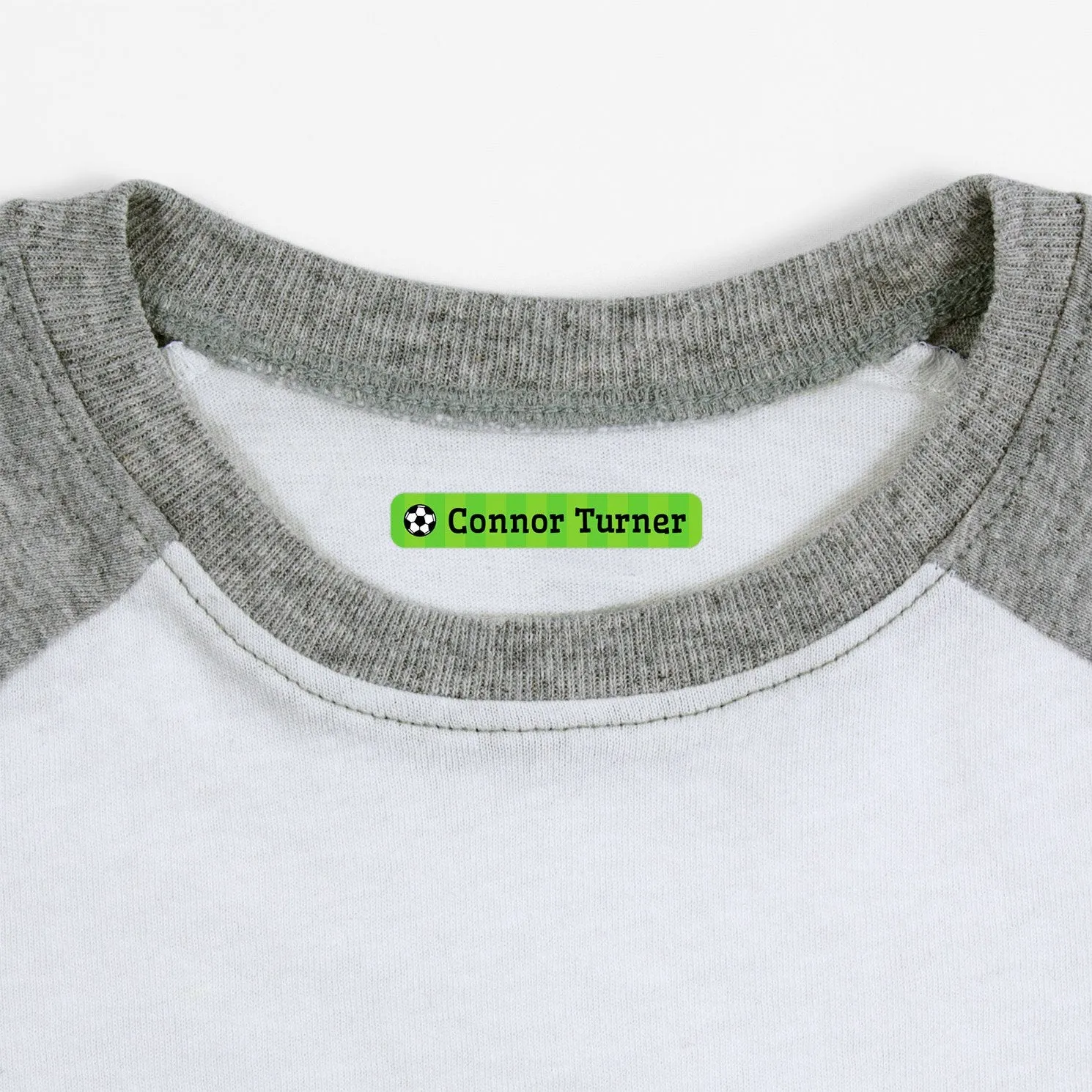 Soccer Iron-On Clothing Labels