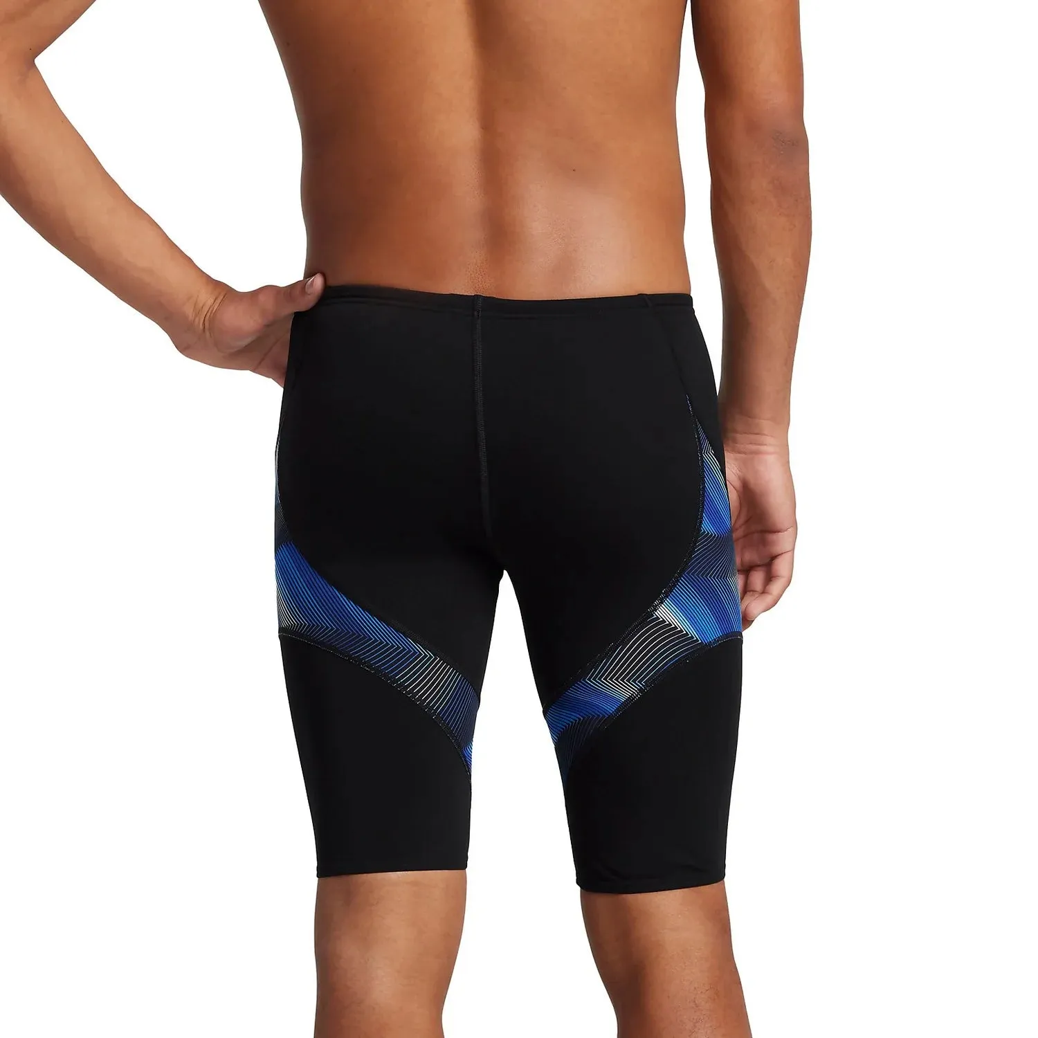 Speedo Endurance Precision Splice Jammer Men's Swimsuit - Royal Blue