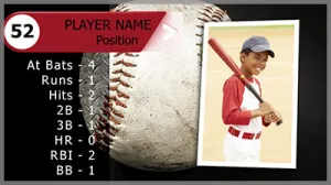 Sports Cards Slide Styles
