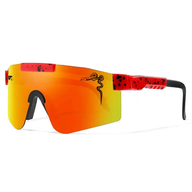 Sports Eyewear Cycling UV400 Outdoor Glasses Double Legs Bike Bicycle Sunglasses Wide View Mtb Goggles