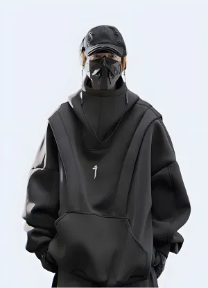 Techwear Oversize Women Hoodie