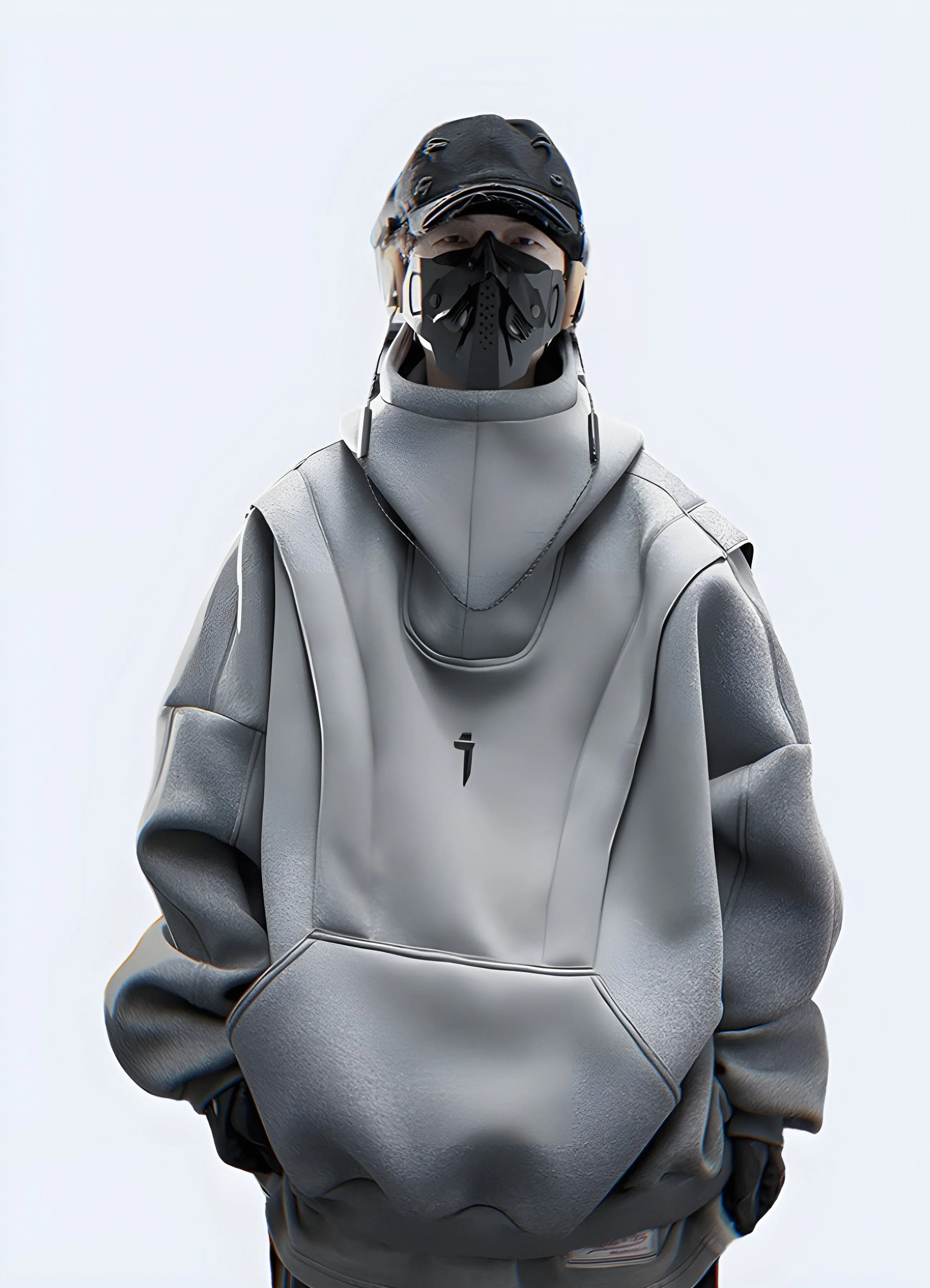 Techwear Oversize Women Hoodie