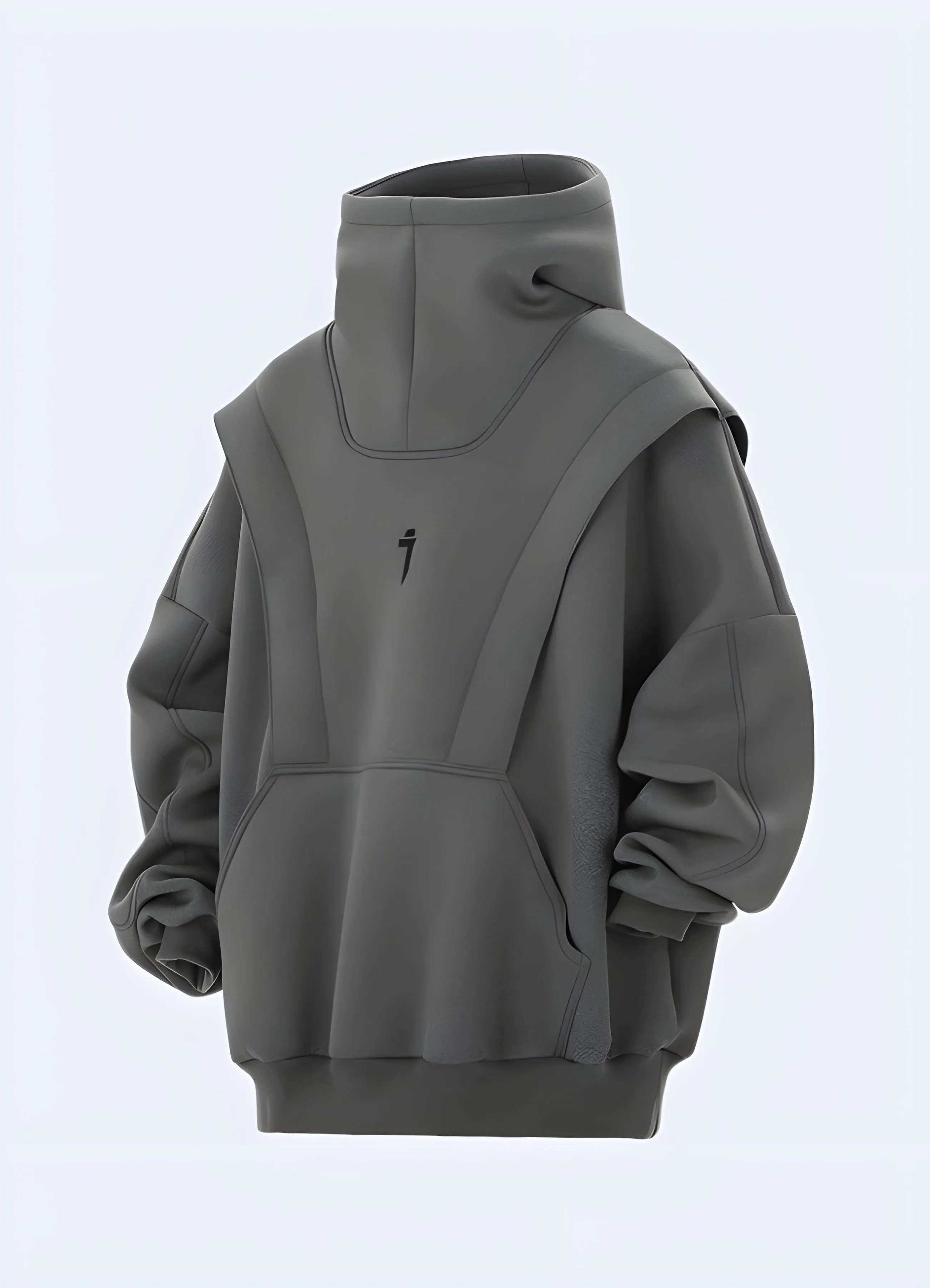 Techwear Oversize Women Hoodie